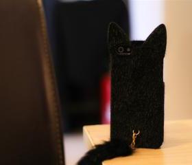 Lovely Soft Toy Cat iPhone 5 case 3d iPhone cover