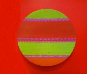 Color Platter hand painted
