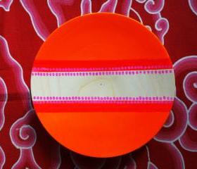 Color Platter hand painted IV