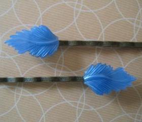  Pretty Leaf Hair Bobby Pins