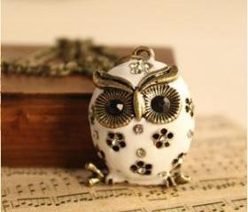 Owl necklace