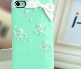 Bow Iphone 4 case,Bowknot Iphone Case