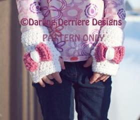 PDF Fingerless Glove PATTERN ONLY for Toddler-Adult