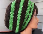 Slouch Hat, Hippie Hat, Boho Hat, Tam, Dreads Hat, Hair Accessory