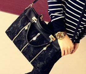 Fashion Lace Retro Handbag Shoulder bag 
