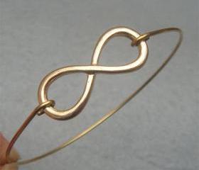 Infinity Bangle Bracelet