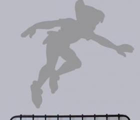 Peter Pan Shadow Vinyl Decal - UK Seller