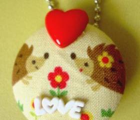 Pockies In Love - ♥ Pendant / Necklace / Brooch ♥