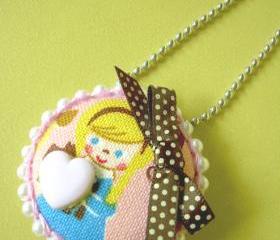 Sweet Dorothy - ♥ Pendant / Necklace / Brooch ♥