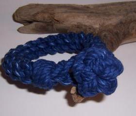 Royal Blue Knot Bracelet
