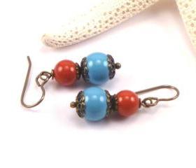 Swarovski Pearl Earrings 