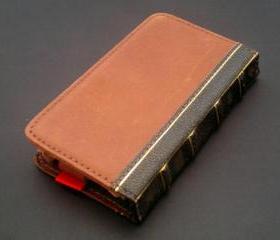 Leather Bible Book Wallet Case for Samsung Galaxy S2
