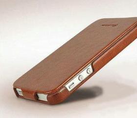Leather Flip Slim Case for iPhone 5