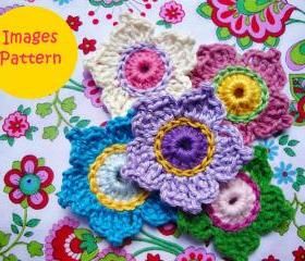 Very Easy Flowers Crochet Pattern