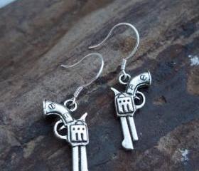 Pistol Earrings