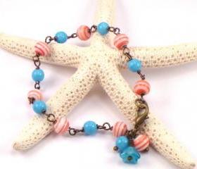 Red and Blue Bracelet