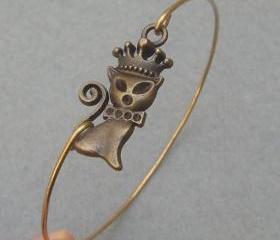 Cat Bangle Bracelet Style 3