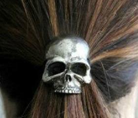 Punk Skull Hair Band Women's Hair Accessories
