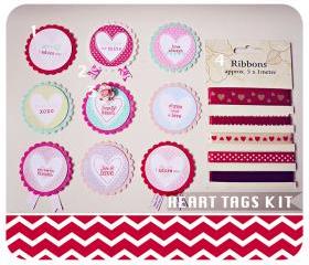 Heart Tags Kit 