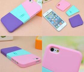 [grdx00313]Three color mix case for iphone 4/4s