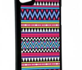 iPod Touch 5th Generation Colorful Native American Tribal Aztec Design Cover Case