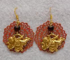 Valentine Cupid Earrings