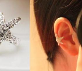 Starfish Earring Stud