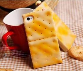 cute high artificial biscuit/cookies case for iphone 4/4s