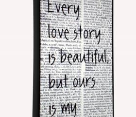 iPhone 4/4S Every Love Story Print Hard Cover Case iPhone 4S