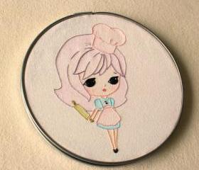 Embroidered Baker pdf Pattern
