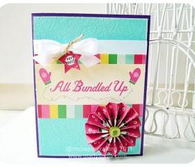 Christmas card - All bundled Up