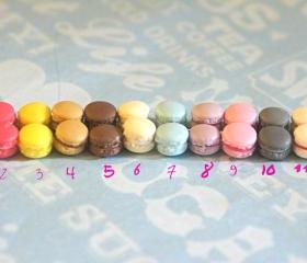 french macarons earrings