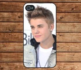 iphone 4 case,iphone 4s case,iphone 4 cover--Justin Bieber,in plastic or silicone case