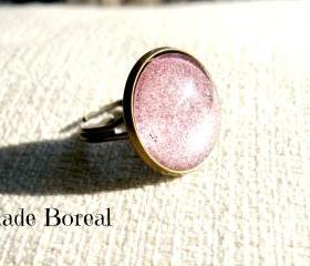Magic Dust adjustable glass ring