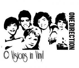 One Direction Vinyl Decal