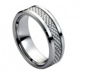 Tungsten wedding band ' FREE ENGRAVING ', MMTR164 Tungsten Carbide engagement ring