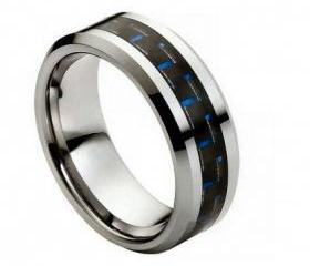 Tungsten wedding band ' FREE ENGRAVING ', MMTR158 Tungsten Carbide engagement ring