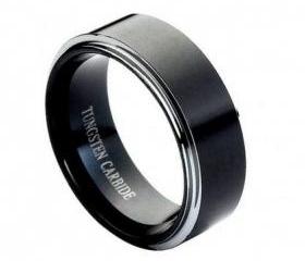Tungsten wedding band ' FREE ENGRAVING ', MMTR118 Tungsten Carbide engagement ring