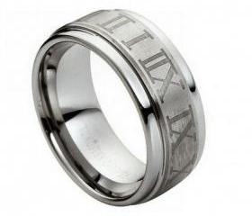 Tungsten wedding band ' FREE ENGRAVING ', MMTR101 Tungsten Carbide engagement ring