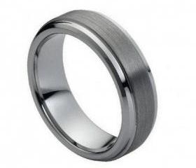 Tungsten wedding band ' FREE ENGRAVING ', MMTR068 Tungsten Carbide engagement ring