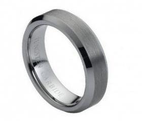 Tungsten wedding band ' FREE ENGRAVING ', MMTR038 Tungsten Carbide engagement ring