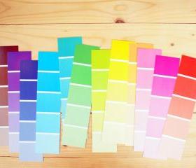 Swatch paper, color Pantone 