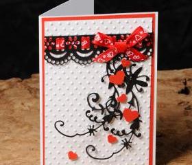 Valentine Card ,Valentine Card Just Because - I Love You - Wedding - Anniversary Unisex greeting cards
