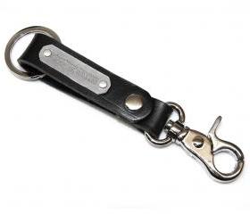 GUNS N ROSES Leather Belt Loop Keychain