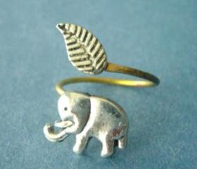 Elephant wrap ring