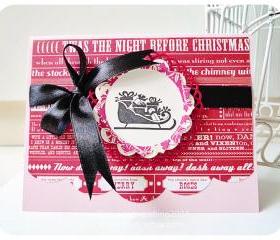Red Christmas card