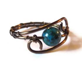 Australian Sapphire Jasper RIng