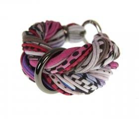 Braided Womens Bracelet Bangle Fabric Cuff Jewelry Friendship Knot Tribal Wrap Chunky Boho Stack Stacking Bangles Bracelets multi color 
