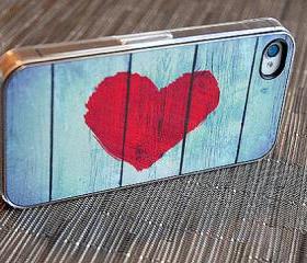 Shabby Chic Rustic Love iPhone Case