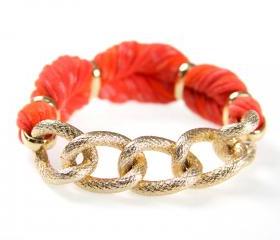 Tangerine Tango Bangles Bangle Bracelets Boho Chic Jewelry Womens Fabric Bracelet Braided Cuff Friendship Tribal Stack Orange w/ White